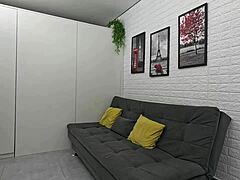 latina teen strips and takes big cock in rough anal sex