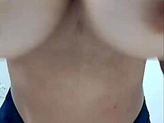 for admirers of beautiful latina amateurs showcasing huge natural tits in solo homemade videos