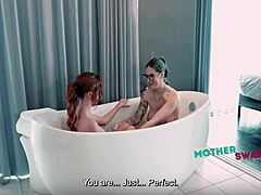 Nikki Zee and Jessica Aaren team up with David Lee for a wild vacation adventure, sharing double step-dong action in a hungry milf gangbang fantasy.