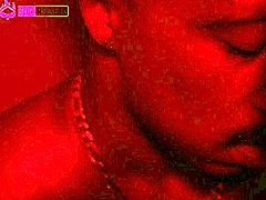 Curvy Brazilian Latina with big natural tits enjoys rough interracial anal with big black cock in shower