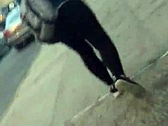 Wow, check out that short girl's incredibly phat ass moving around!