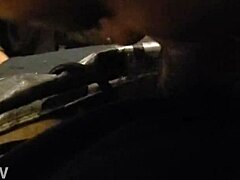 Ebony Beauty Swallows Thick Cum After Intense Sucking Session