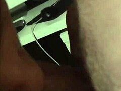 Ebony Tittie Cumshot from Interracial Big Black Cock Action with Dripping Finish