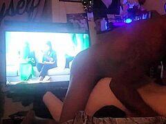 White trash wanders into the hood and discovers a massive black cock for intense interracial action