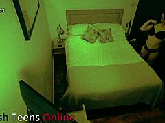 Oh wow, that voyeur couple is fucking wildly in the air bnb!