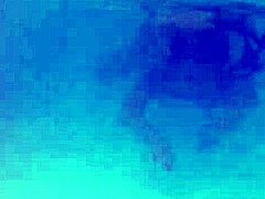 Melissa The Mermaid With Her Tattoo And Brown Eyes By The Pool