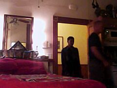 blue's raw passion explodes in hidden interracial doggystyle ride