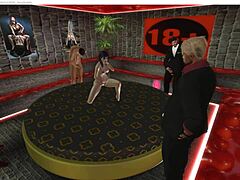 Prettynuur takes on four guys in wet orgy