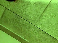 Whoa, stripping naked and jerking off in a public toilet? 😏