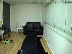 jojo takes a skinny blonde slut for deep anal pounding with choking gagging and hardcore assfucking until she moans