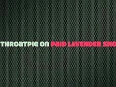 beautiful braided goth with curvy fat body and cute features spreads her pussy wide for a deep creampie and sloppy facial cumshot