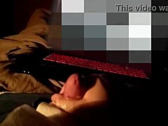 slo-mo action with a tall chubby guy moaning as he strokes his fat huge cock in usa amateur solo. big cumshot loads fly everywhere.