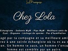 in chez lola the french audio captures a swinging libertin encounter full of european passion