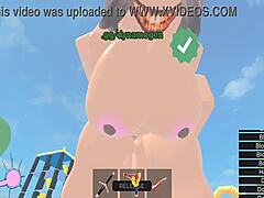 Horror Girl Gets Intense Fucking in Roblox Condo Setting