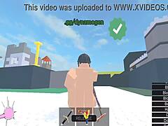 Horror Girl Gets Intense Fucking in Roblox Condo Setting