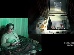 Oh my god, diving into this naked Alan Wake 2 playthrough part 19 with my curvy tattooed body fully exposed!