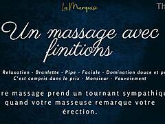 Unexpected Massage Turns into French Blowjob with Satisfying Finish