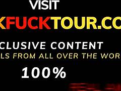 Ebony Babe Gives Interracial Blowjob and Gets Fucked Doggystyle in Massage Therapy!