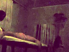 Ebony Babe Gives Interracial Blowjob and Gets Fucked Doggystyle in Massage Therapy!