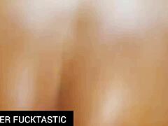 So my horny ex-girlfriend showed up wanting one last wild ride with huge cock pounding her big tits and ass doggystyle.