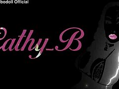 used submissive cathy b takes hardcore doggystyle fucking with big cock and cum on tits