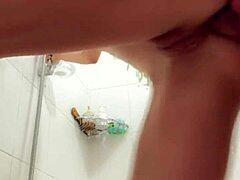 Skinny Babe Gets Fucked Hard In Bathroom With Deep Anal Creampie Filling Her Tight Ass