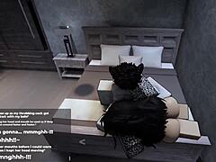 Roblox Office Girl Seduces Me for Intense Late-Night Ass Fucking