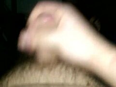 subtle hints of an uncut cock in solo masturbation with cum release