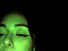 Big ass green-eyed sister-in-law rides cowgirl then bends over for facial cum!