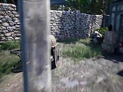 Player strips down in the backlash game part 5 with clothes ripped off in striptease fun