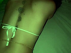 Big ass green-eyed sister-in-law rides cowgirl then bends over for facial cum!