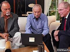 Frannkie and his old crew casually tag team a door-to-door blonde in wild gangbang action