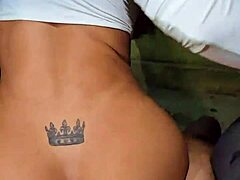 Subtly hinting at interracial blowjob and doggystyle sex with Brazilian milf friend in public car ride