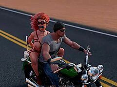 Big Tits Redhead Gets Pussy And Blowjob Action With Cumshot In Hotel Toy Game