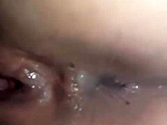 my tight spot clenched as he pushed in i peaked loudly with a messy surprise