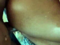 Waking up to a fat curvy beauty spreading for a monster big black cock that fucks her silly in amateur homemade action