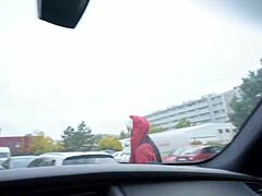 i feel so thrilled giving that public agent santa helper matty mila perez a big dick pov blowjob outdoors