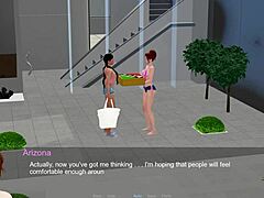Lets Play Arizona Unbridled Part 9 with Big Tits Redhead in USA Adventure