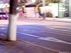 Night Flashing Walk Naked in Public Exposed!