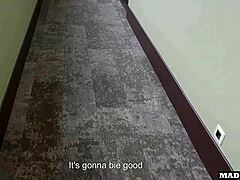 I felt so excited when our friend caught us fucking that beautiful girl and she took double penetration