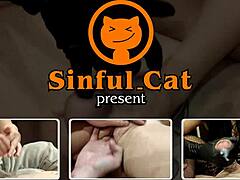 What happens when a gloved finger slides deep inside the urethra for that crazy handjob? This mommy slut cums hard from the intense fingering and tattooed milf fetish play.