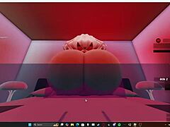 Big booty girl dominates with intense riding and takes deep backshots in wild session.