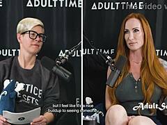 a casual interview podcast featuring the stunning redhead sophia locke