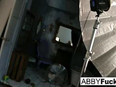 A musical tease of a photo shoot with Abigail Mac