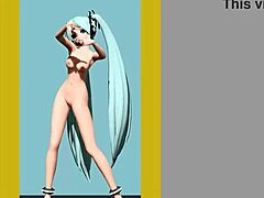 Hatsune Miku Shows Big Tits and Ass in Two Faced Lovers Project Diva Full Nude Mod