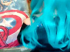 oh gosh im like this super naughty bunny girl riding that cock with my big tits and ass bouncing... um transsexual cowgirl style yknow with cumshot everywhere