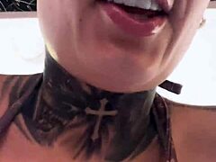 Amateur With Natural Tits Gets Wet Pussy Dripping Down Legs During Outdoor Gym Training