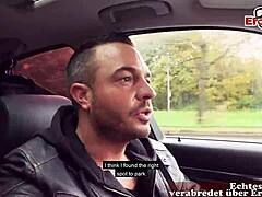 So this German Latina milf gets caught in a public sex pickup at Berlin park, turning into a wild outdoor pov date with flashing and fucking.