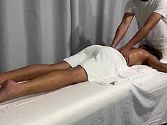 Husband's Relaxing Massage Leads to Intimate Moment