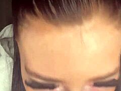 Horny British Teen Coed in Solo Toy Masturbation Squirting